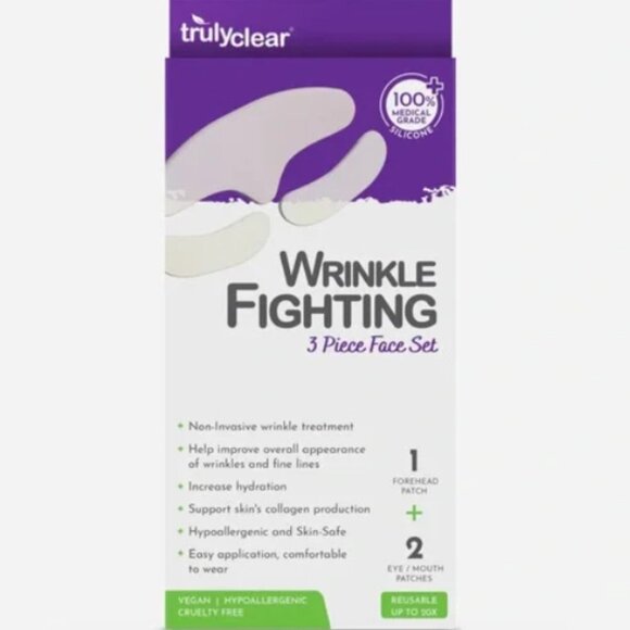 Truly Clear Wrinkle Fighting Silicone 3 Piece Face Set - Picture 1 of 2